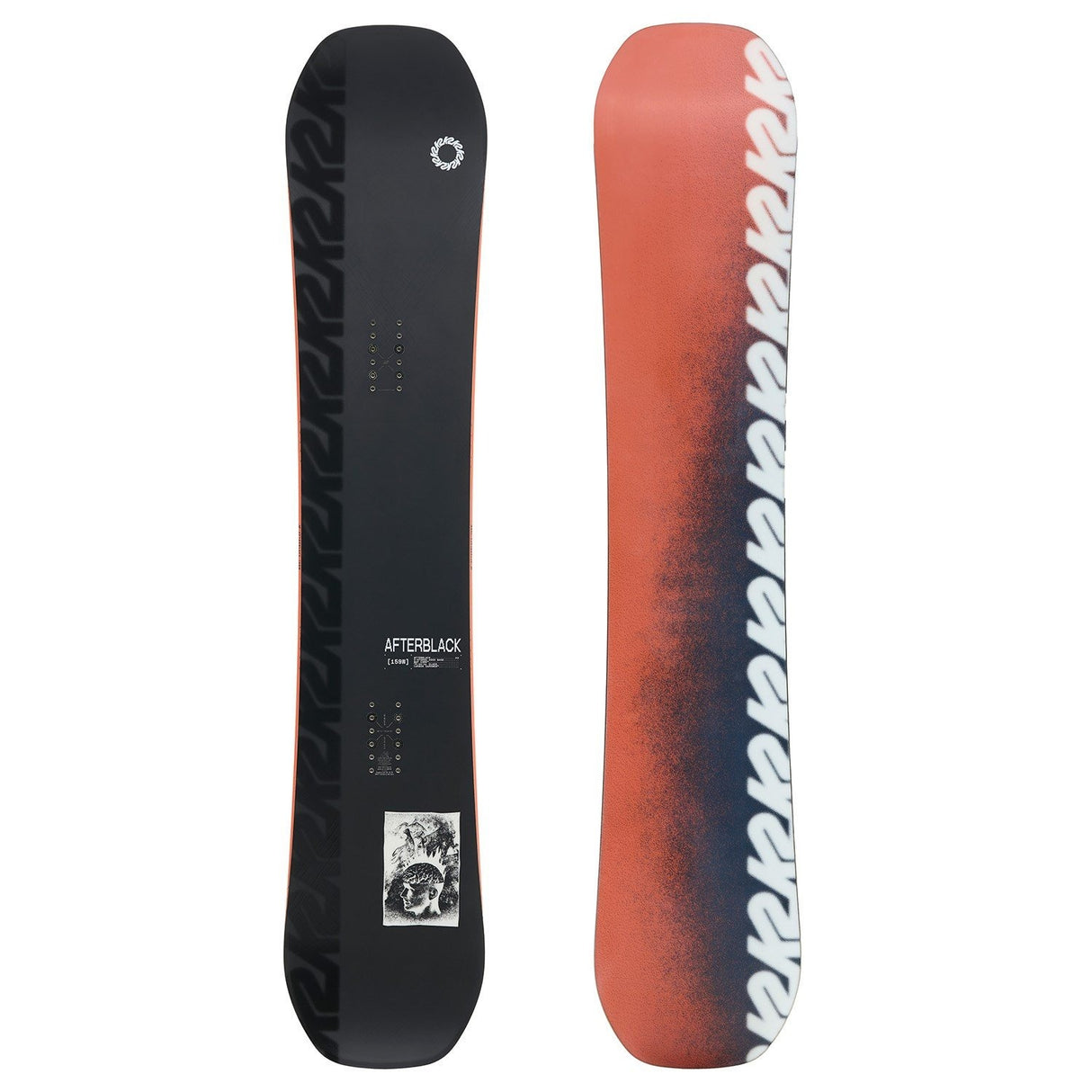 K2 Afterblack Snowboard - 2026 | One Color