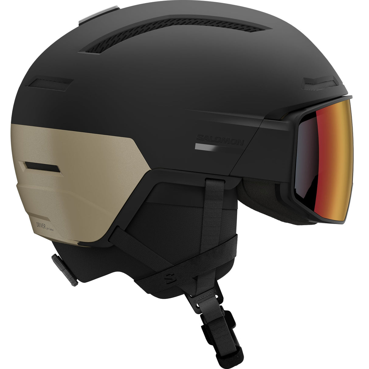 Salomon Driver Prime Sigma Photo MIPS Helmet | Black Gold