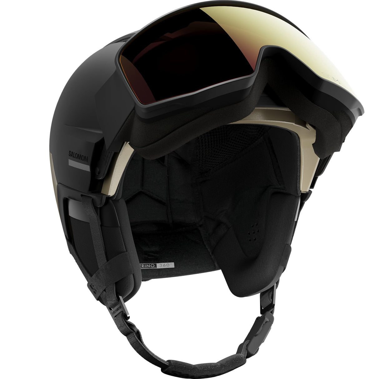 Salomon Driver Prime Sigma Photo MIPS Helmet | Black Gold