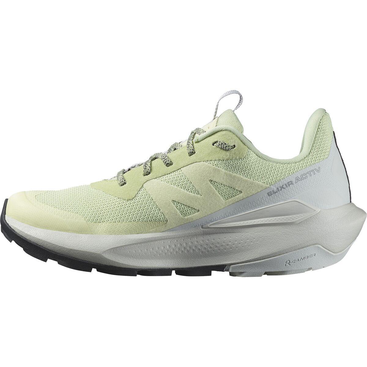 Salomon Elixir Activ GTX Shoe - Women's | Celadon Green/Glacier Gray/Phantom