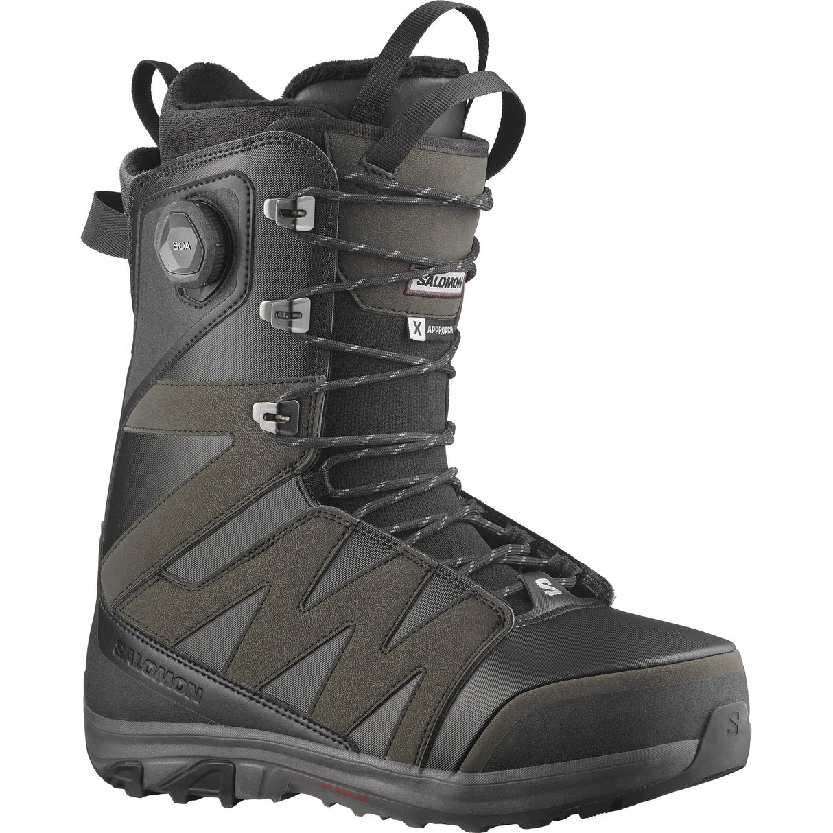 Salomon X Approach Lace SJ BOA Snowboard Boot - 2026 | Black