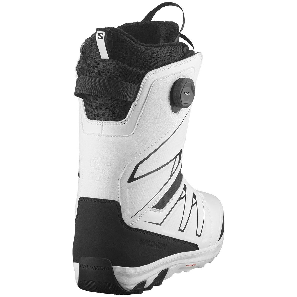 Salomon Launch Boa SJ Boa Snowboard Boot - 2026 | Black/White