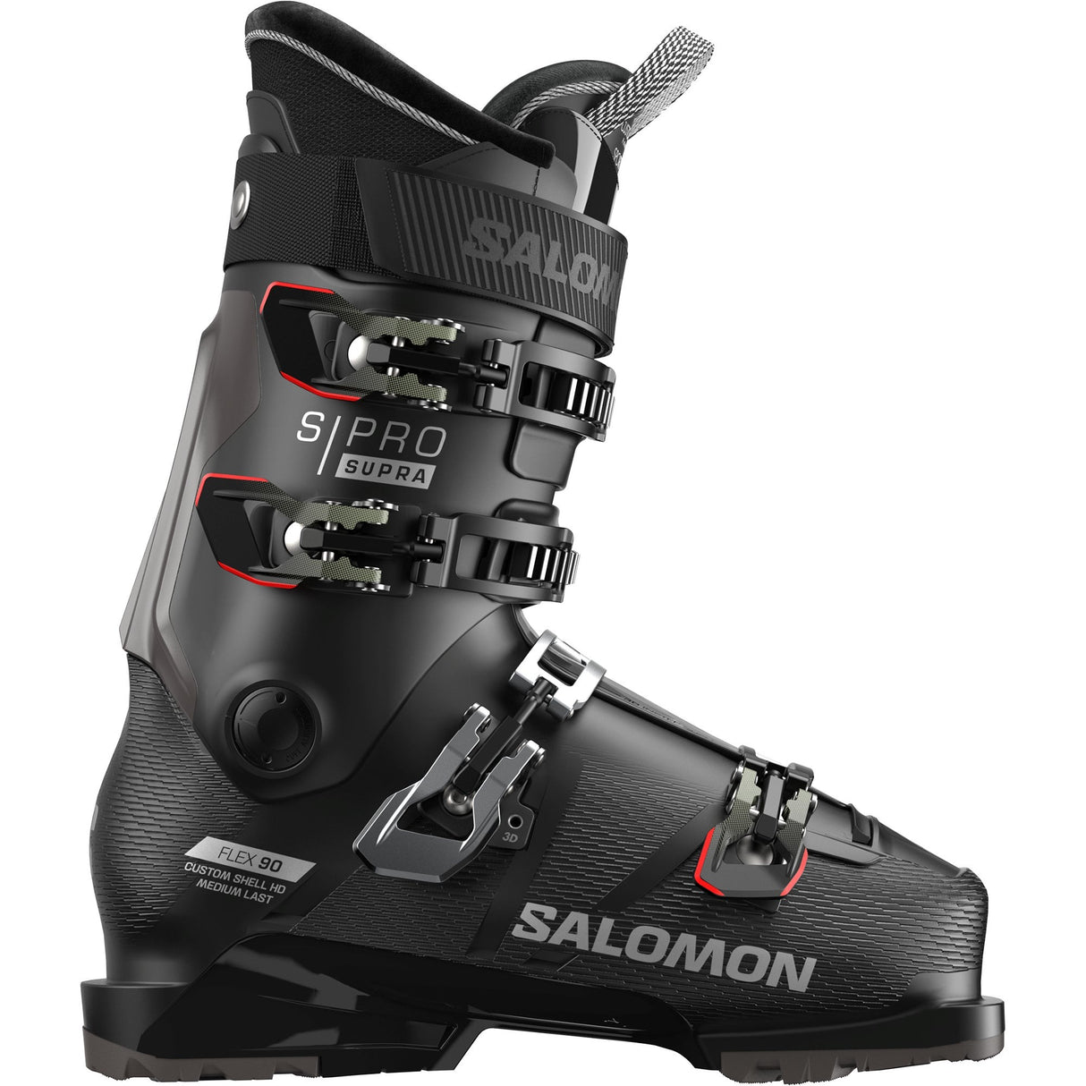 Salomon S/Pro Supra 90 GW Ski Boot - 2026 | Black/Silver Met