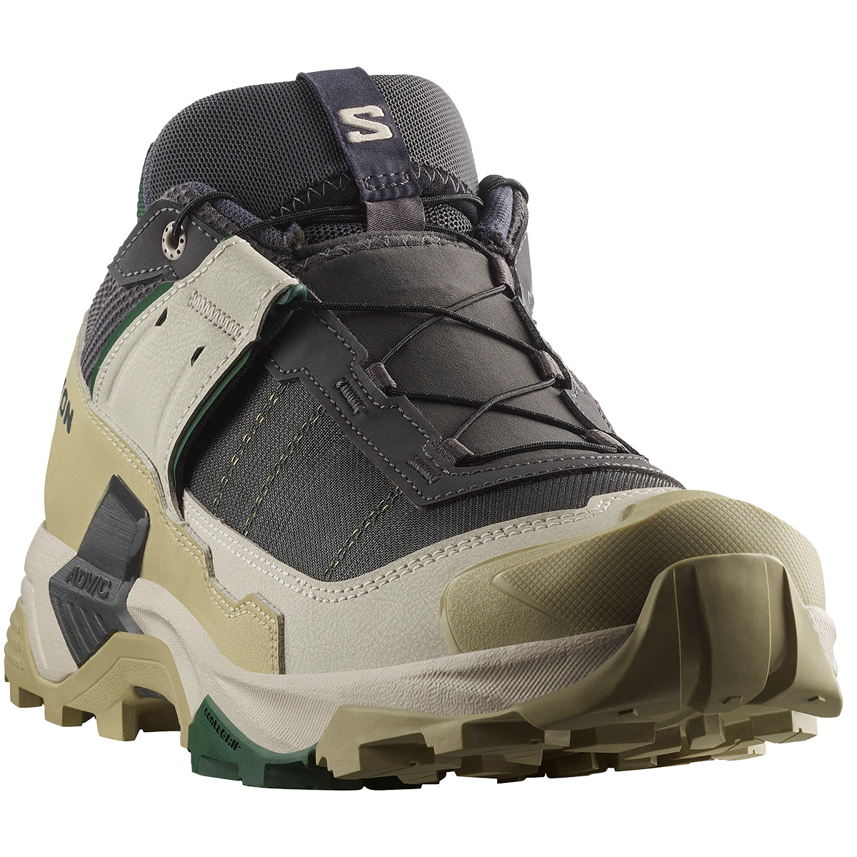 Salomon X Ultra 5 GTX Hiking Shoe - Men's | Asphalt/Gray Green/Eden