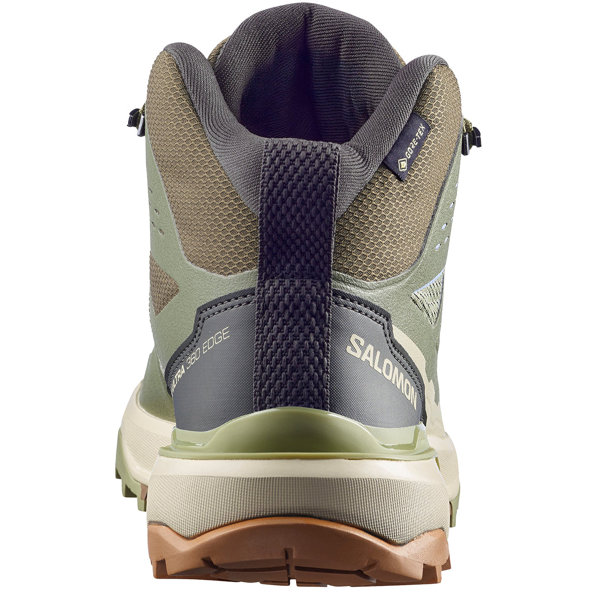 Salomon X Ultra 360 Edge Mid GTX Hiking Boot - Women's | Tea/Deep Lichen Green/Brunnera Blue