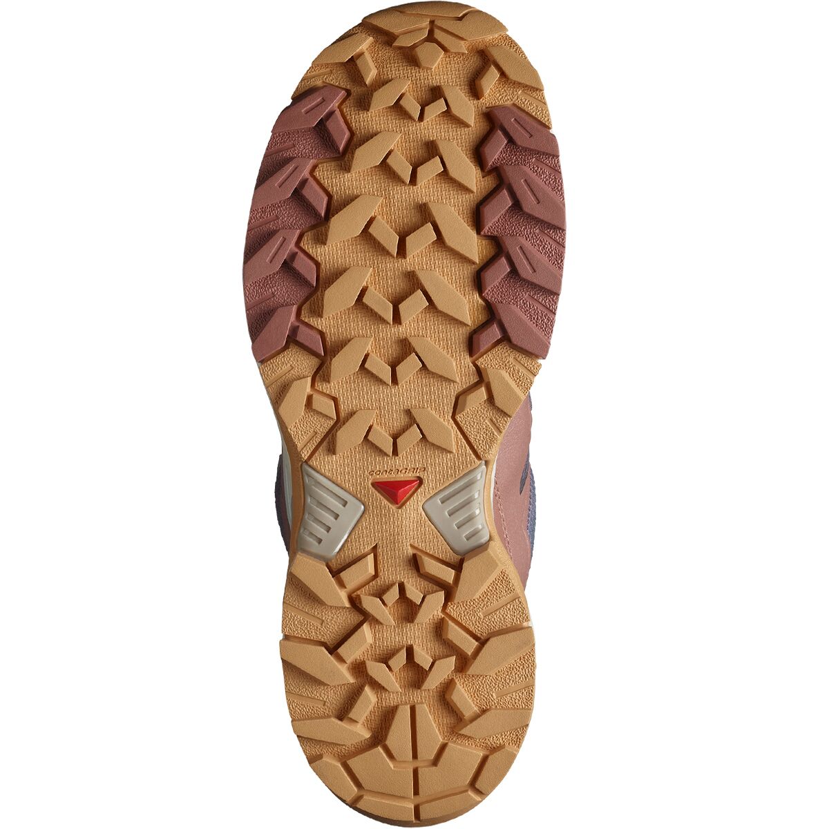 Salomon X Ultra 360 Edge GTX Hiking Shoe - Women's | Excalibur/Burlwood/Silver Cloud