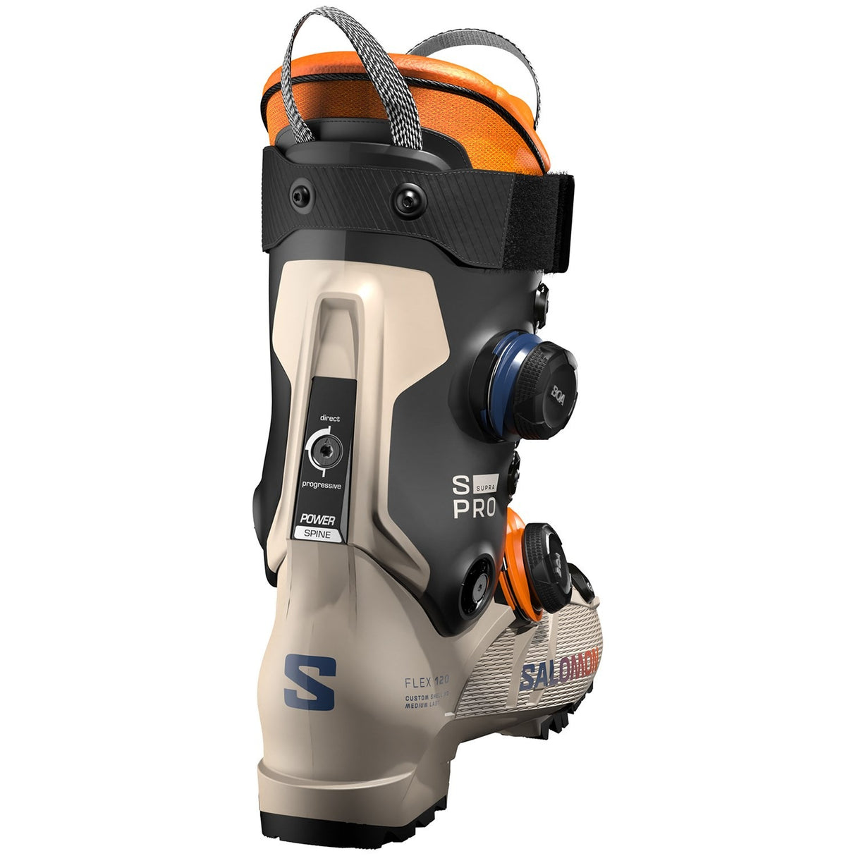 Salomon S/Pro Supra Dual BOA 120 GW Ski Boot - 2026 | Humus/Black/Orange Tiger
