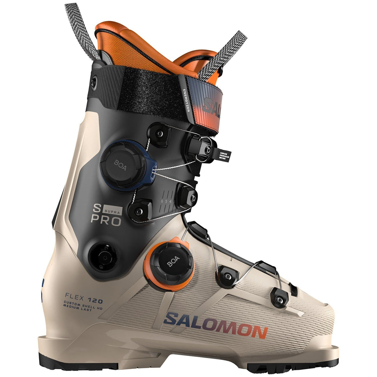 Salomon S/Pro Supra Dual BOA 120 GW Ski Boot - 2026 | Humus/Black/Orange Tiger