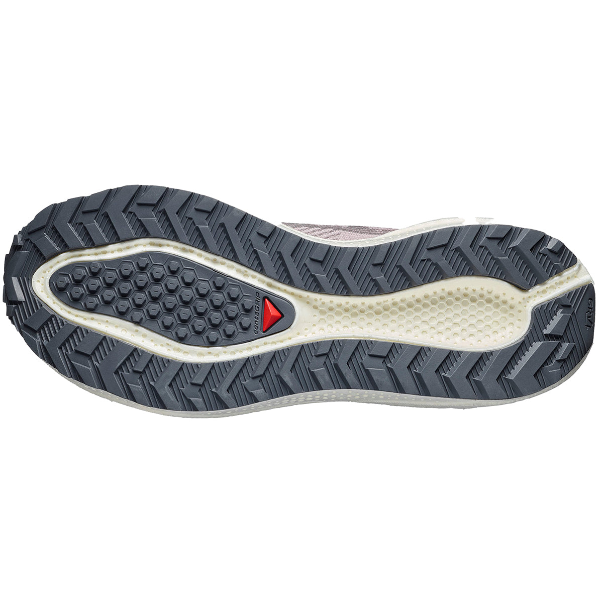 Salomon Aero Blaze 3 Grvl Running Shoe - Women's | Shadow Gray/Vanilla Ice/Nine Iron