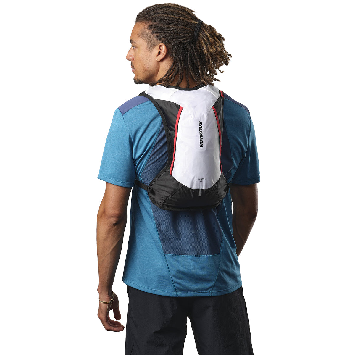 Salomon Cross 4 Pack | Black/White/High Risk Red