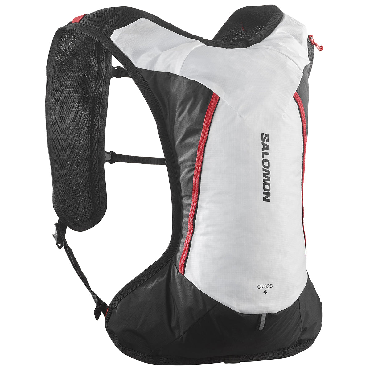 Salomon Cross 4 Pack | Black/White/High Risk Red