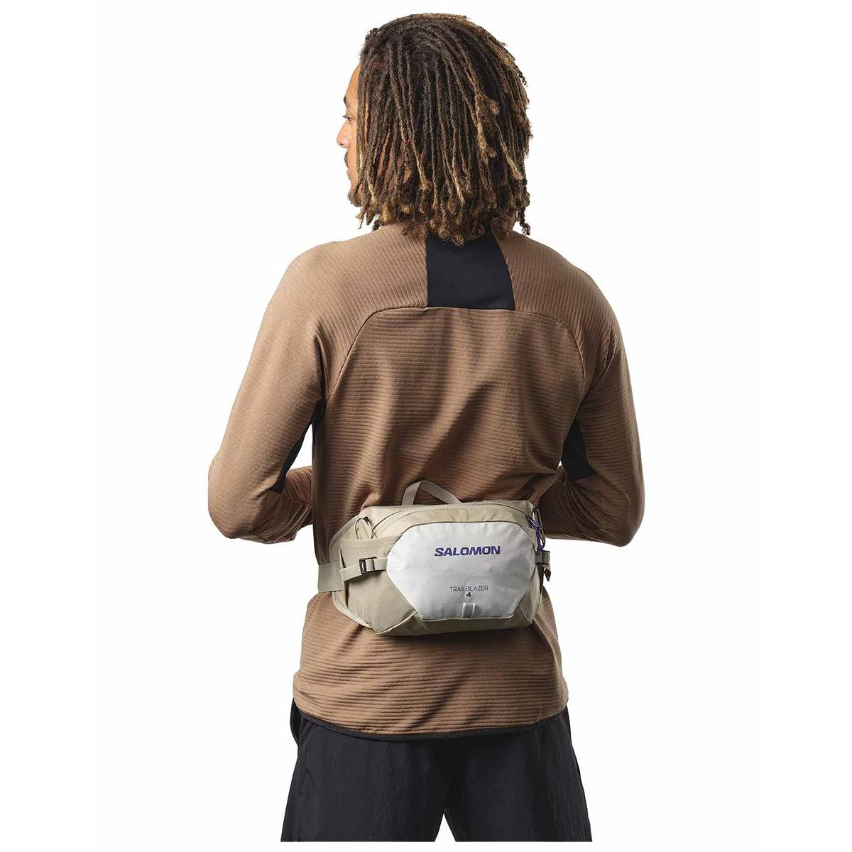 Salomon Trailblazer 4 Belt | Vintage Khaki/Glacier Grey