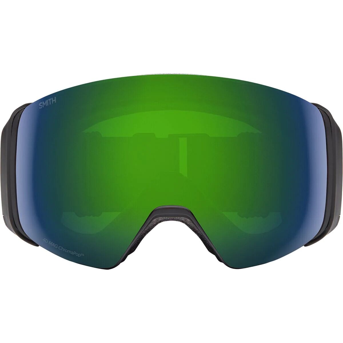 Smith 4D Mag Chromapop Goggles | Black w/ Sun Green Mirror