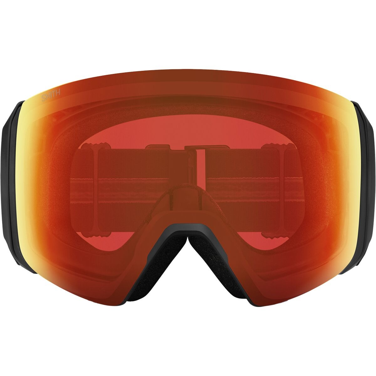 Smith 4D MAG XL ChromaPop Goggles | Black/ChromaPop Sun Red Mirror