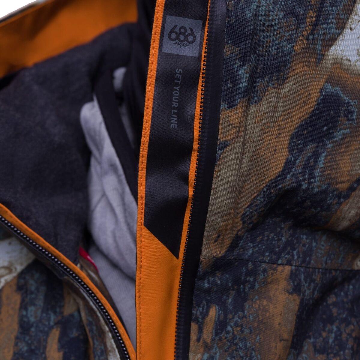 686 Hydra Down Thermagraph GORETEX Jacket - Men's | Cypress Green Bark Camo