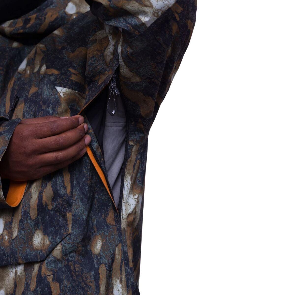 686 Hydra Down Thermagraph GORETEX Jacket - Men's | Cypress Green Bark Camo