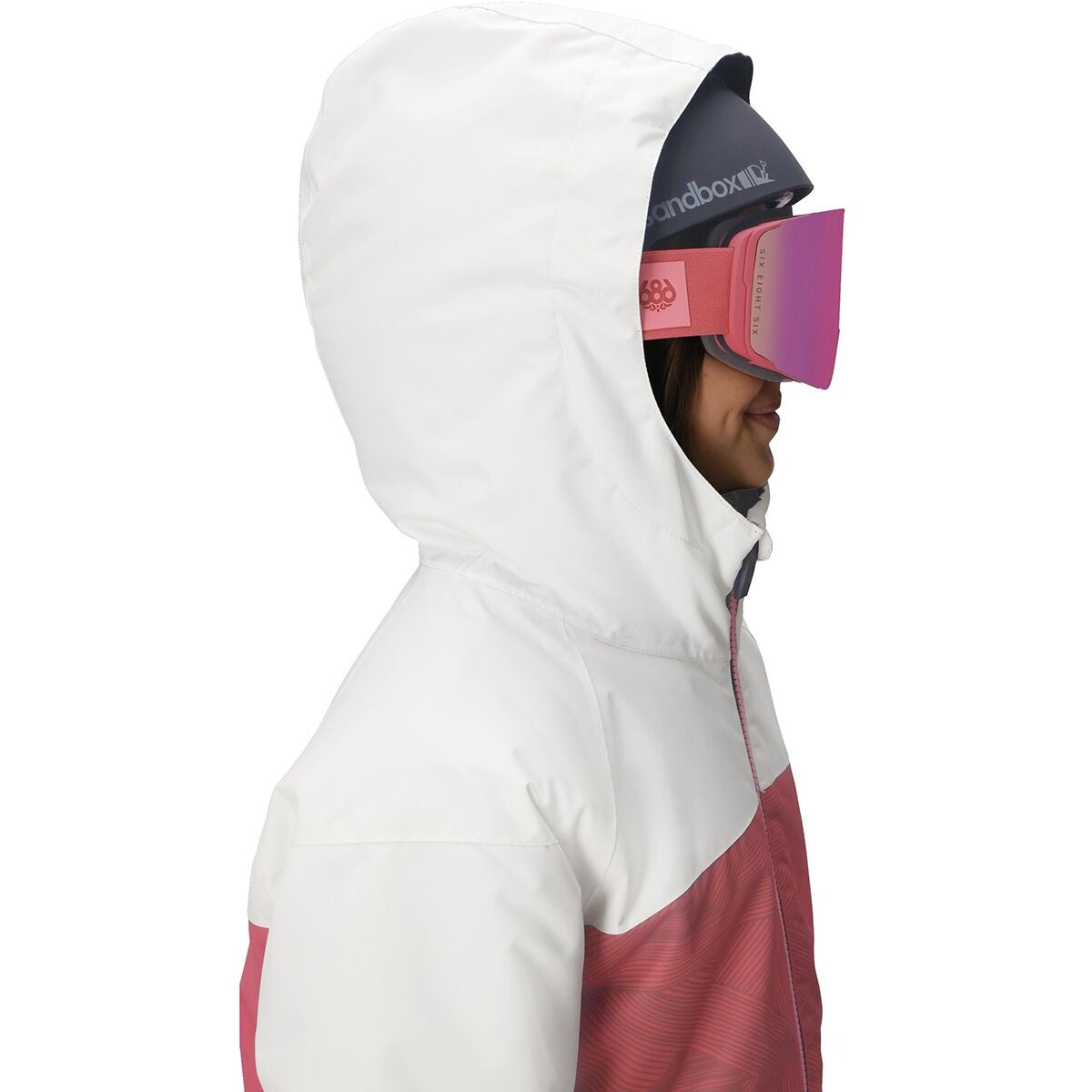 686 Athena Insulated Jacket - Girls' | Rosewood Colorblock
