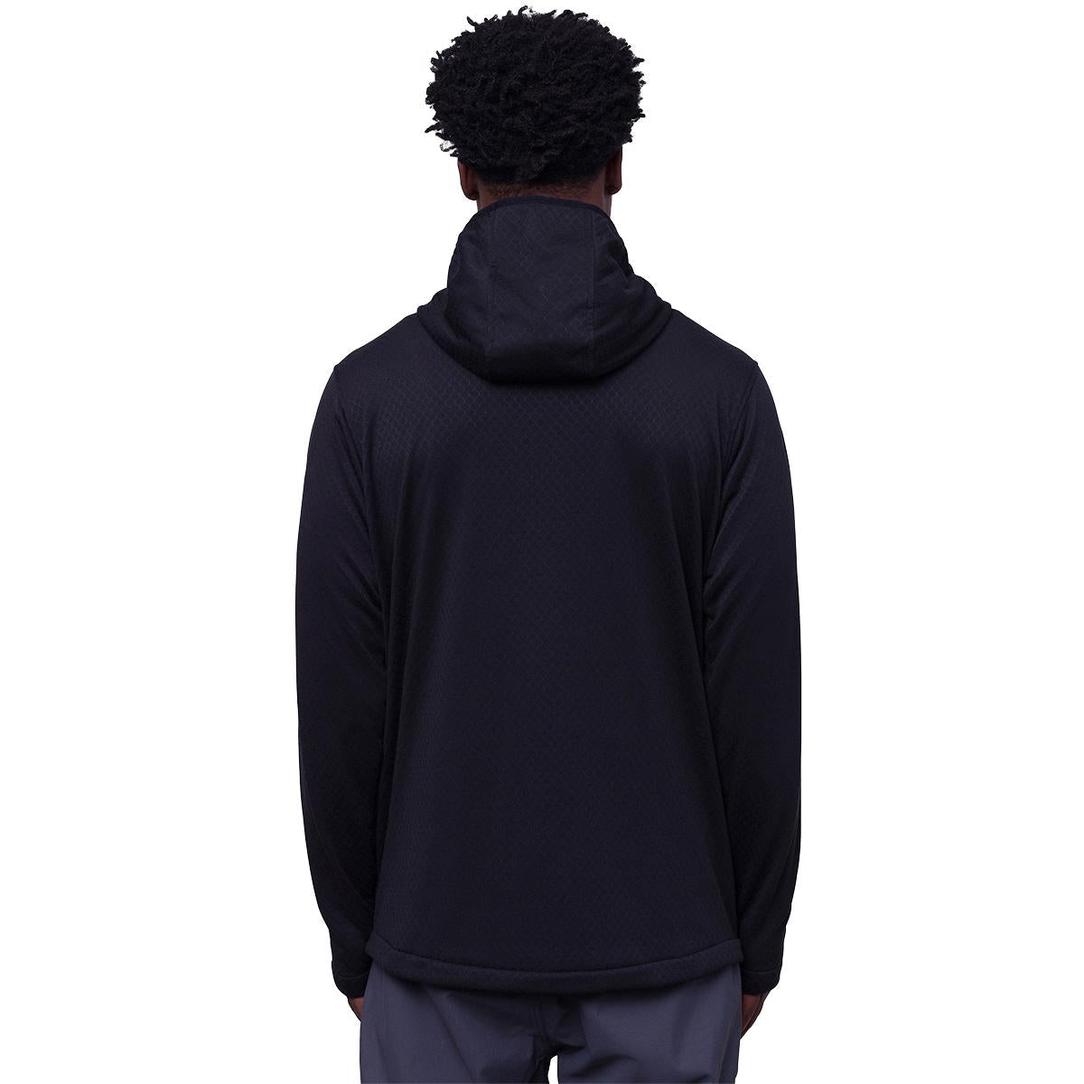686 Mission Grid Fleece Hoodie - Men's | Black