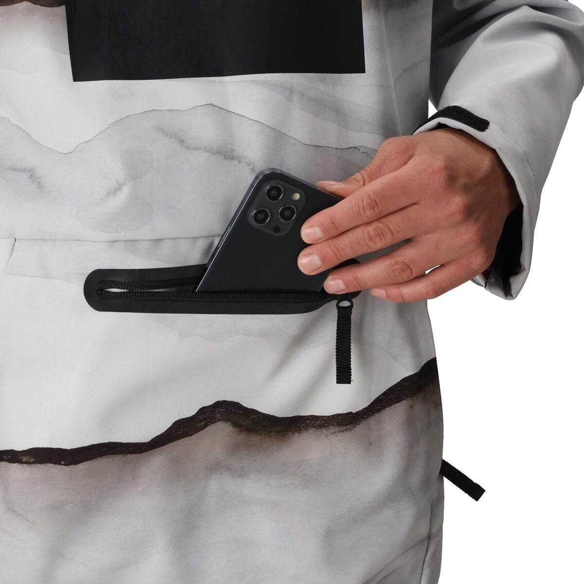 686 Waterproof Hoodie - Men's | Smoke Mountain Print