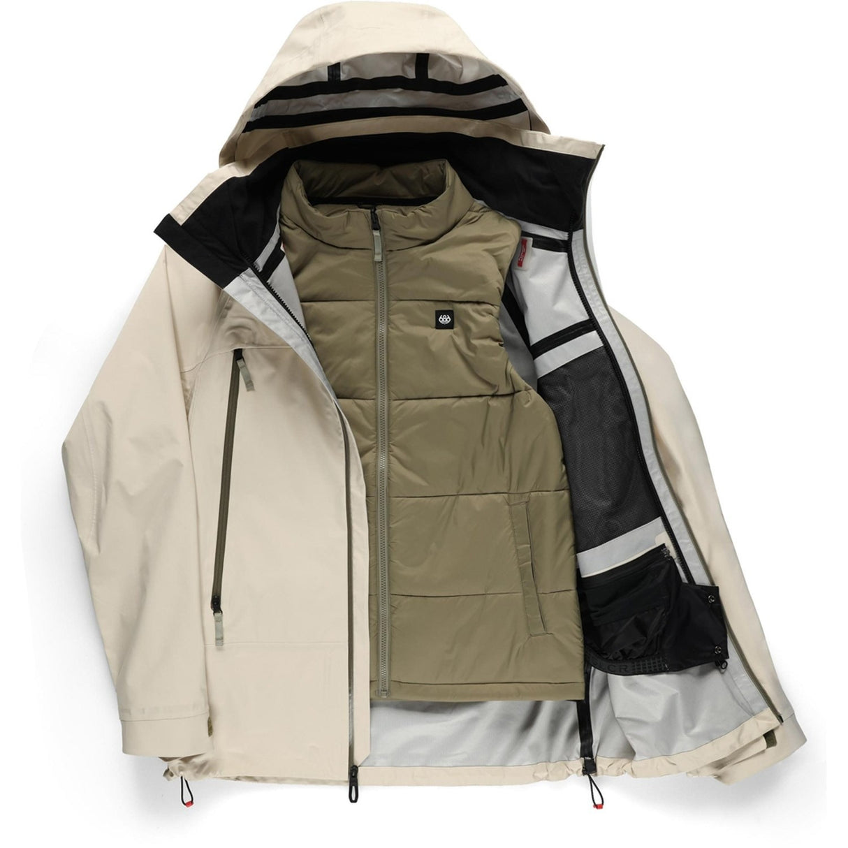 686 Smarty 3-in-1 Rodeo Jacket - Men's | Limestone