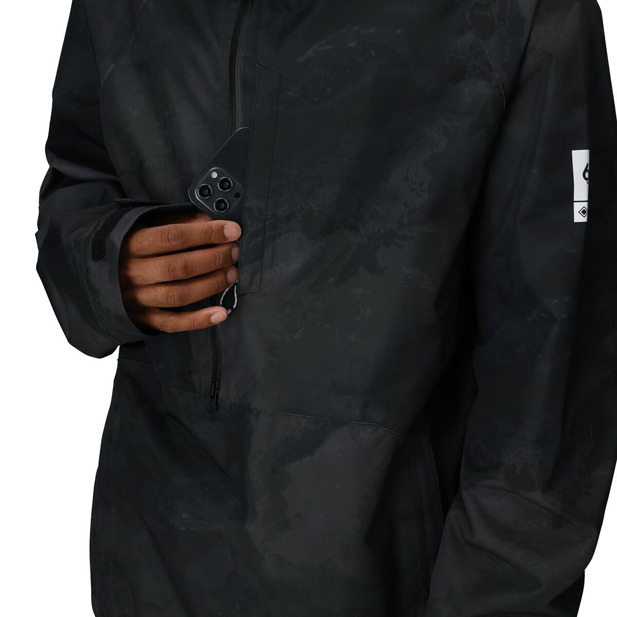 686 GORE-TEX Fragment Shell Anorak - Men's | Black Hemisphere