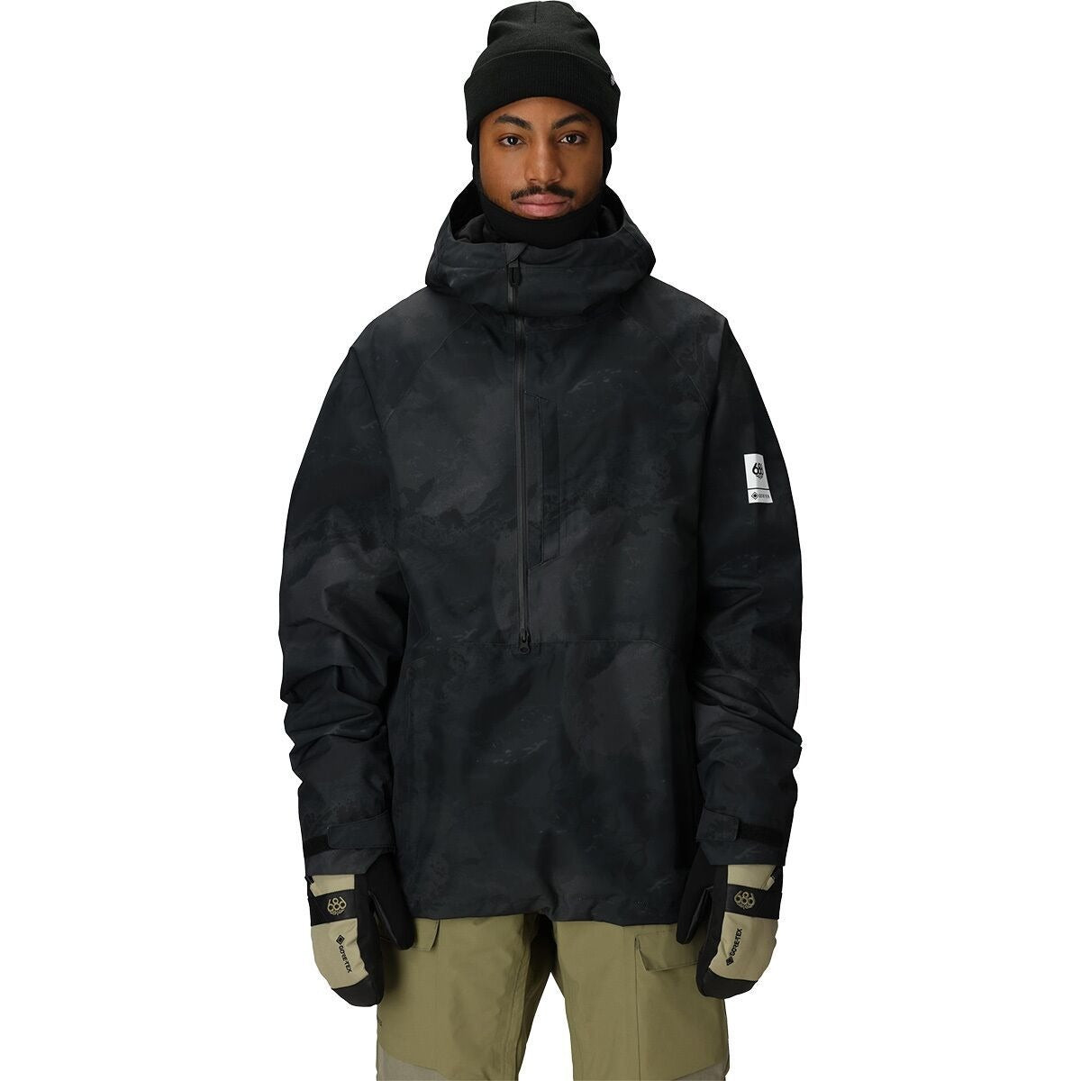 686 GORE-TEX Fragment Shell Anorak - Men's | Black Hemisphere