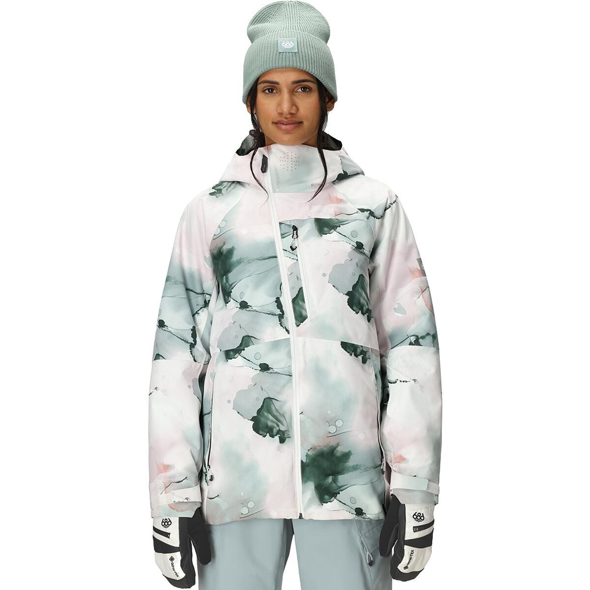 686 Hydra Thermagraph Jacket - Women's | Dusty Marine Ink