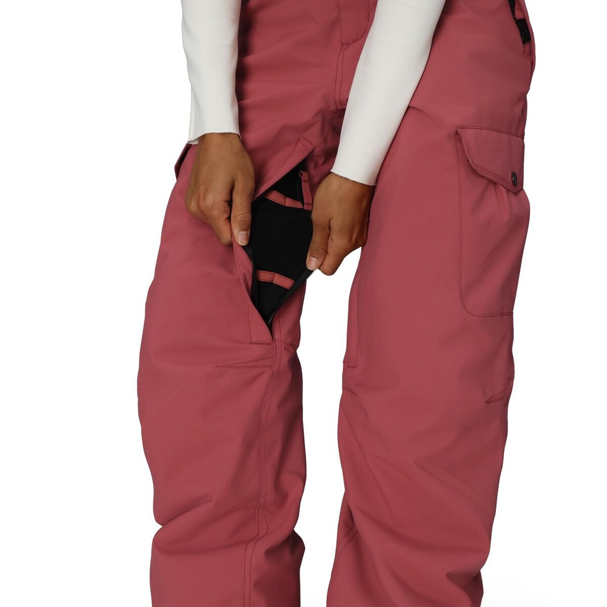 686 Aura Insulated Cargo Pant - Women's | Rosewood