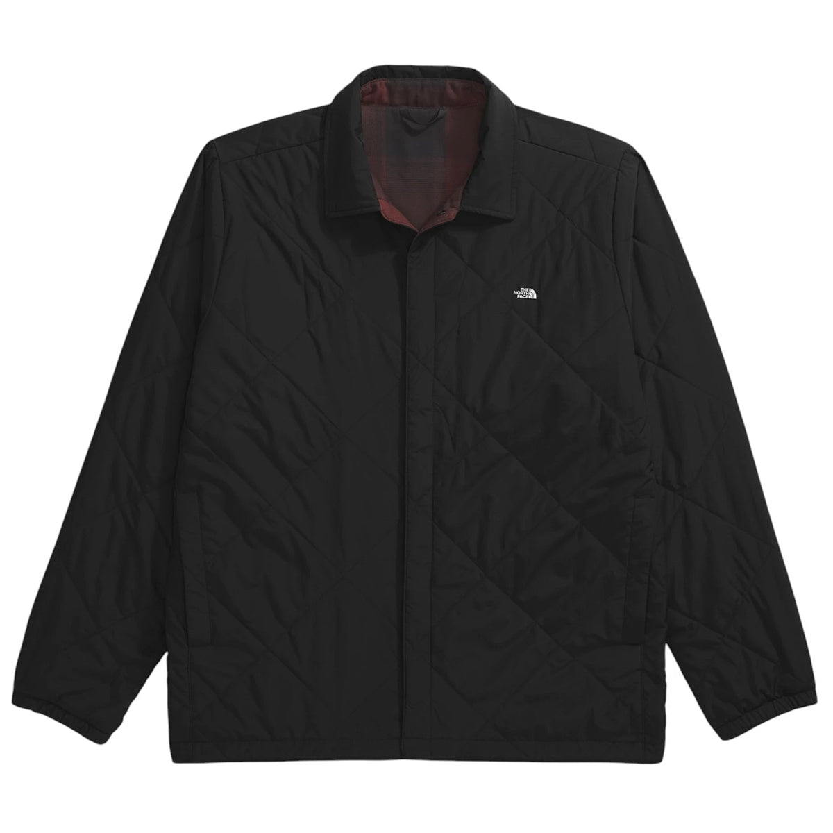 The North Face Afterburner Insulated Flannel - Men's | TNF Black/Sumac
