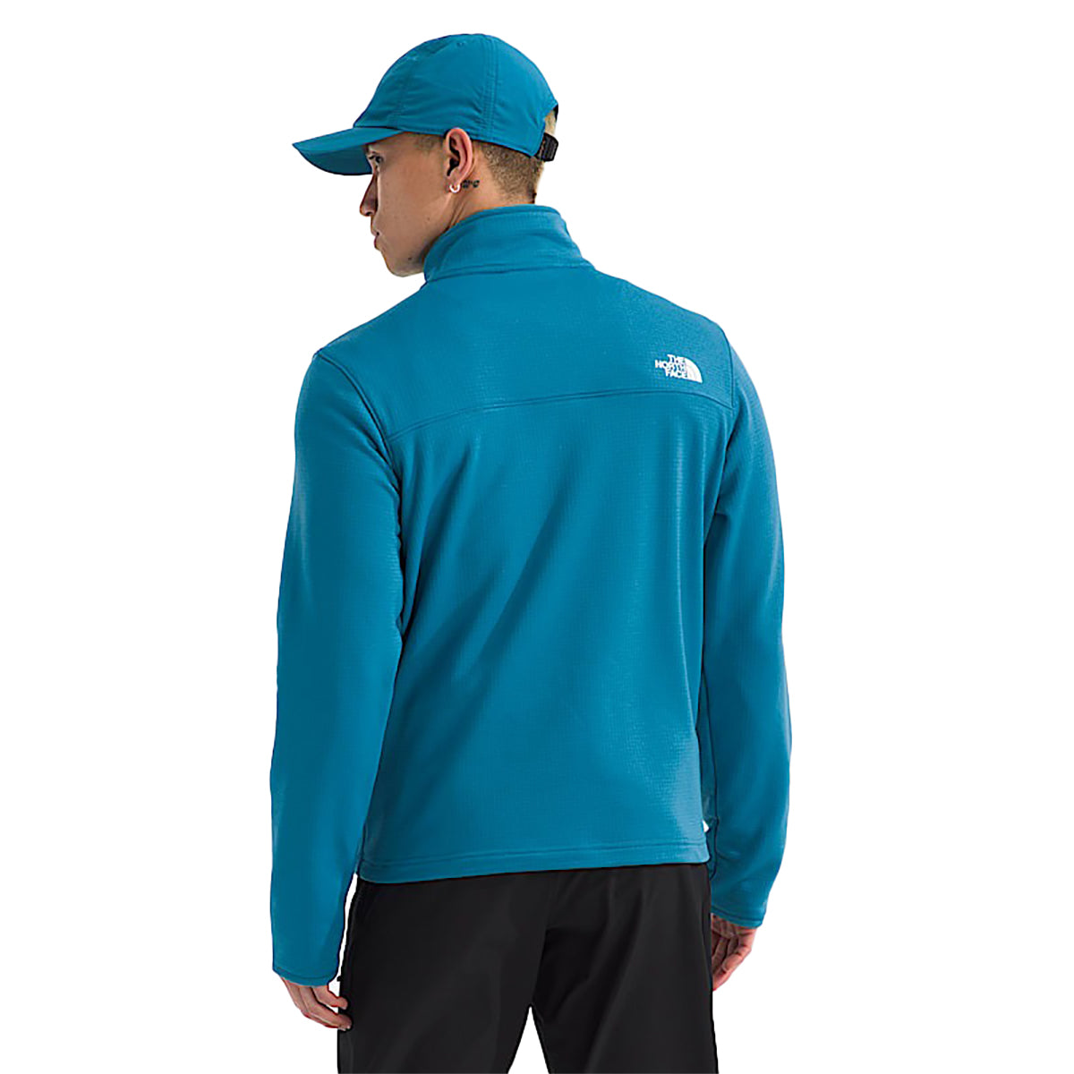 The North Face Cedar Trail Grid 1/4 Zip Fleece - Men's | Dusk Blue