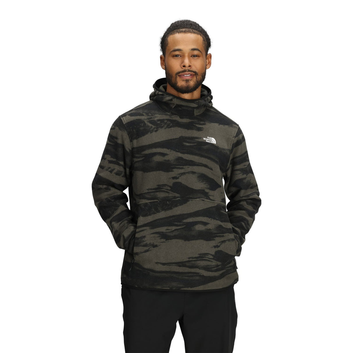 The North Face Glacier Fleece Pullover - Men's | New Taupe Green/Edge of Light