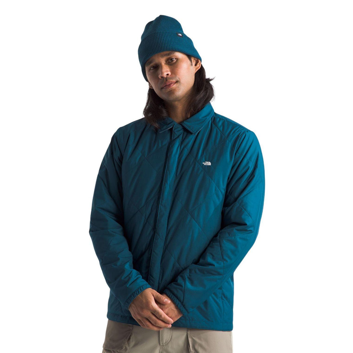 The North Face Afterburner Insulated Flannel - Men's | Midnight Petrol
