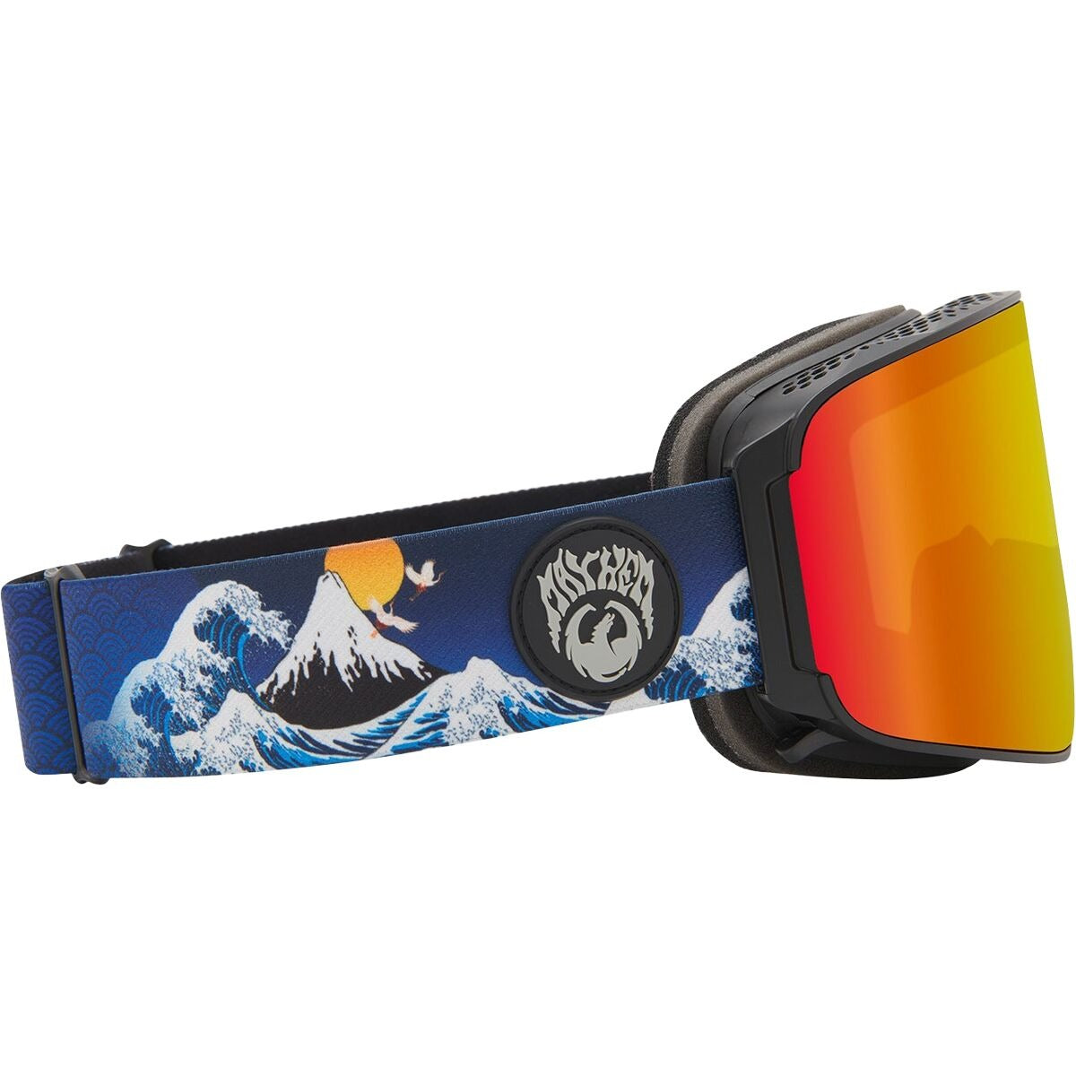 Dragon NFX MAG Goggle | Mayhemcollab/Lumalens Redion+Lumalens Yellow