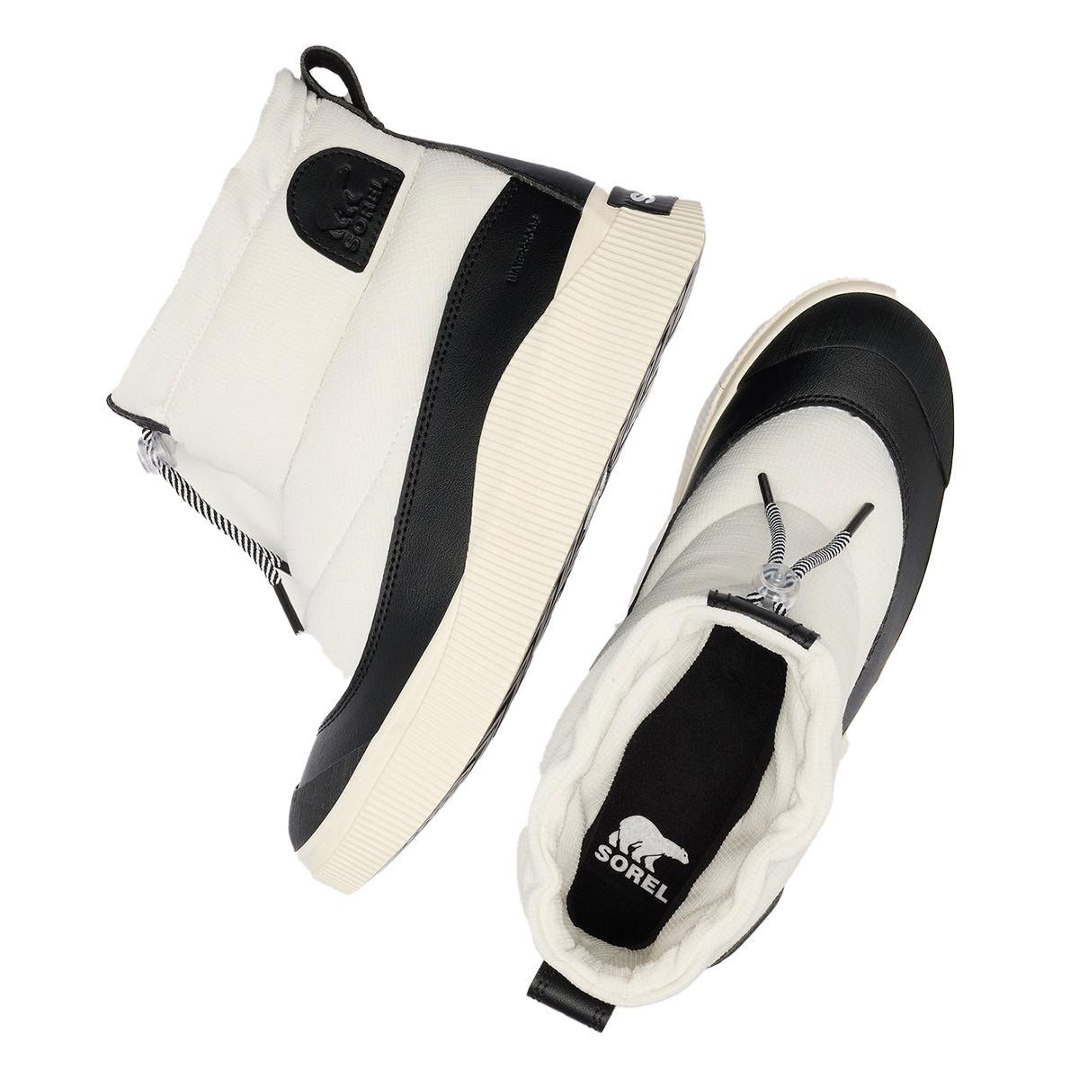 SOREL Out N About IV WP Puffy Boot - Women's | Sea Salt/Black