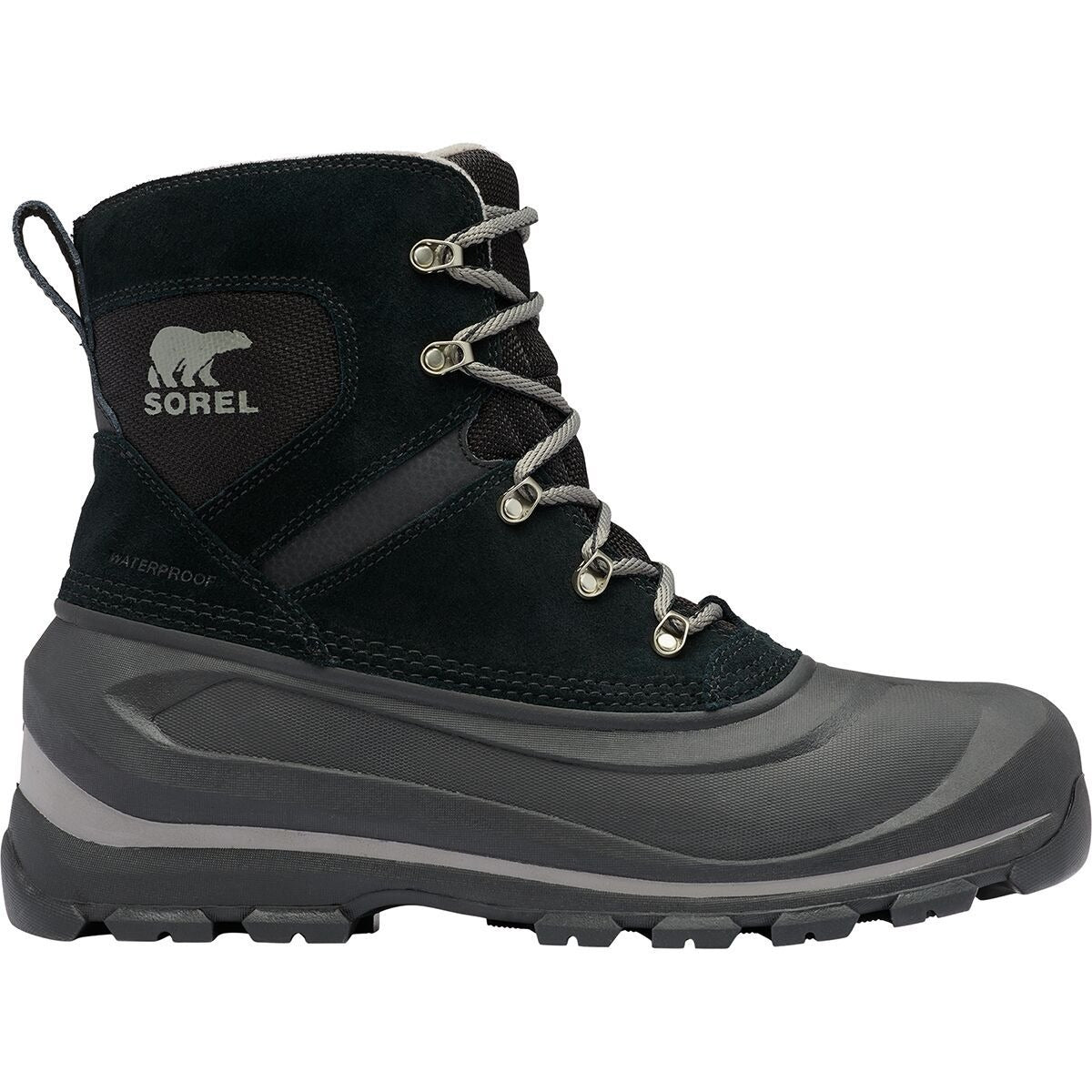 SOREL Buxton Lace WP Boot - Men's | Black/Quarry