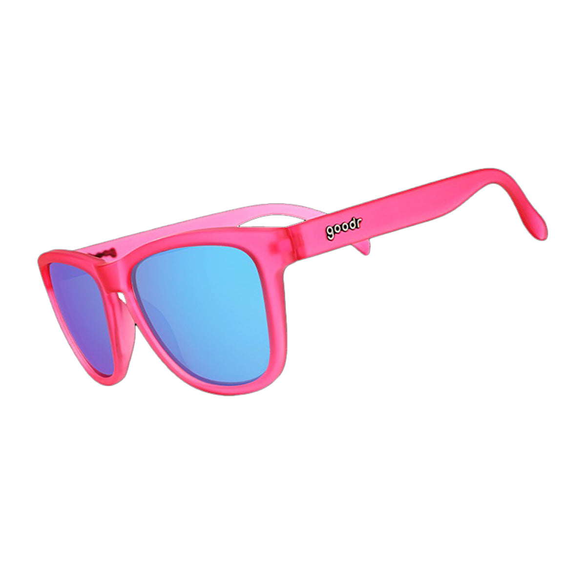 Goodr OG Polarized Sunglasses | Flamingos On A Booze Cruise