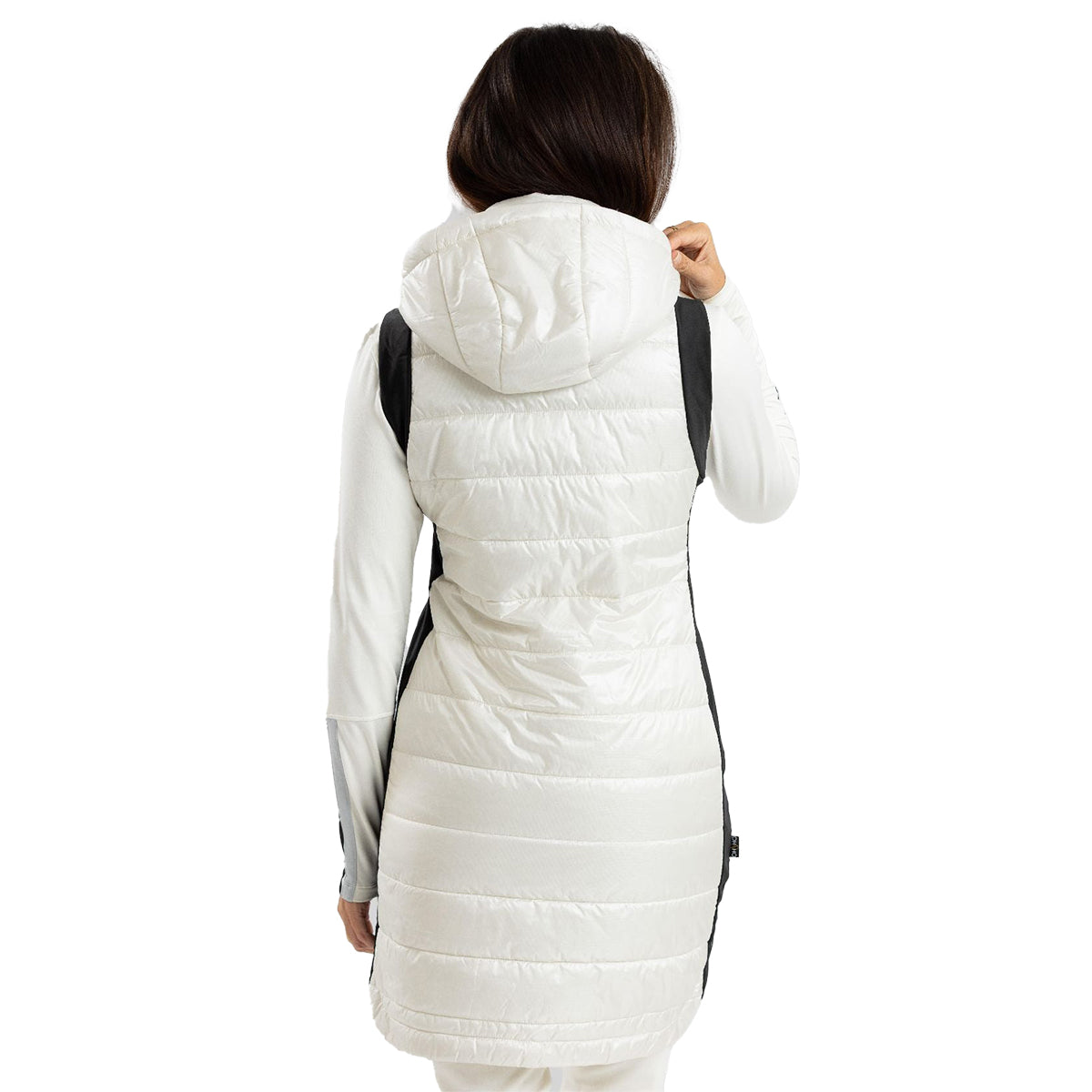 Ohsho Gloria Long Vest - Women's | Cream