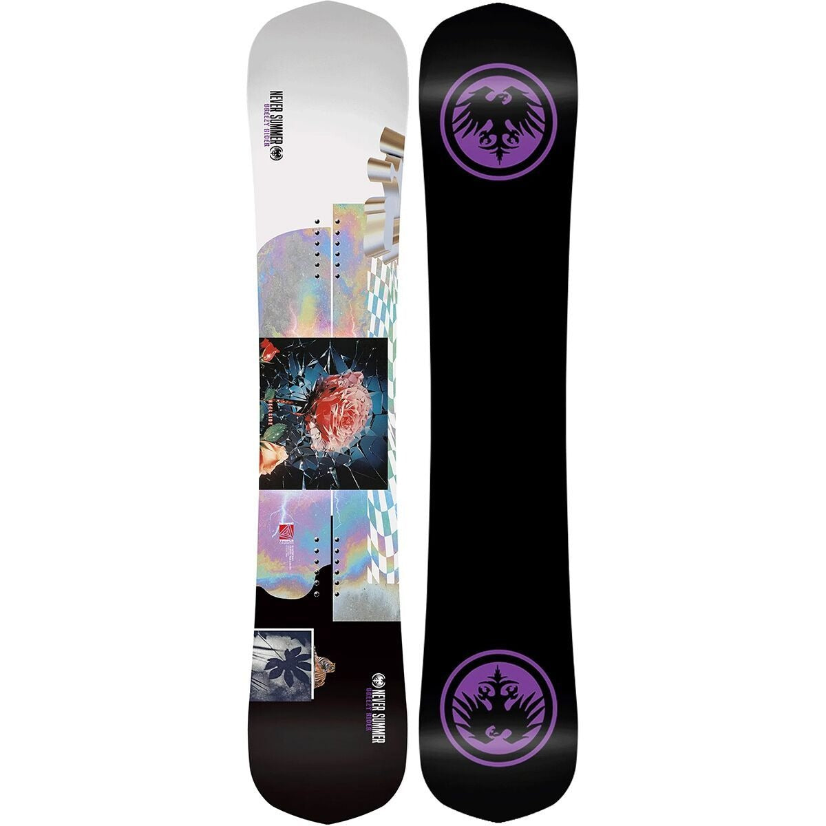 Never Summer Breezy Rider snowboard - 2026 - Women's | Multi – Ski