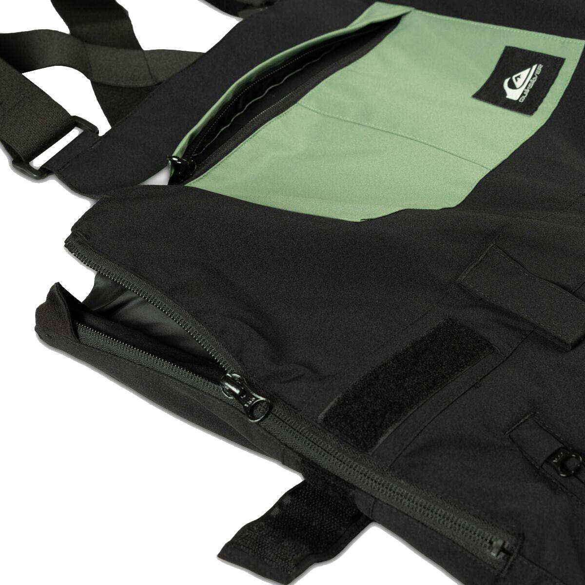 Quiksilver Mash Up Bib Pant - Boys' | Black