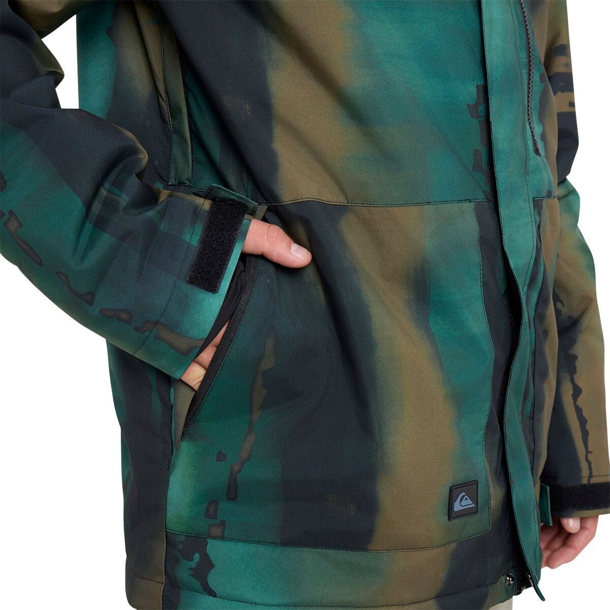 Quiksilver Mission Printed Jacket - Men's | Dark Ivy