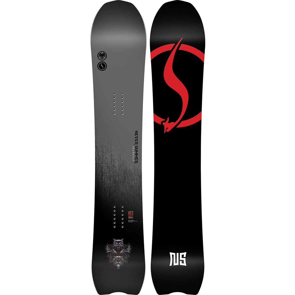 Never Summer Valhalla Snowboard - 2026 | Multi