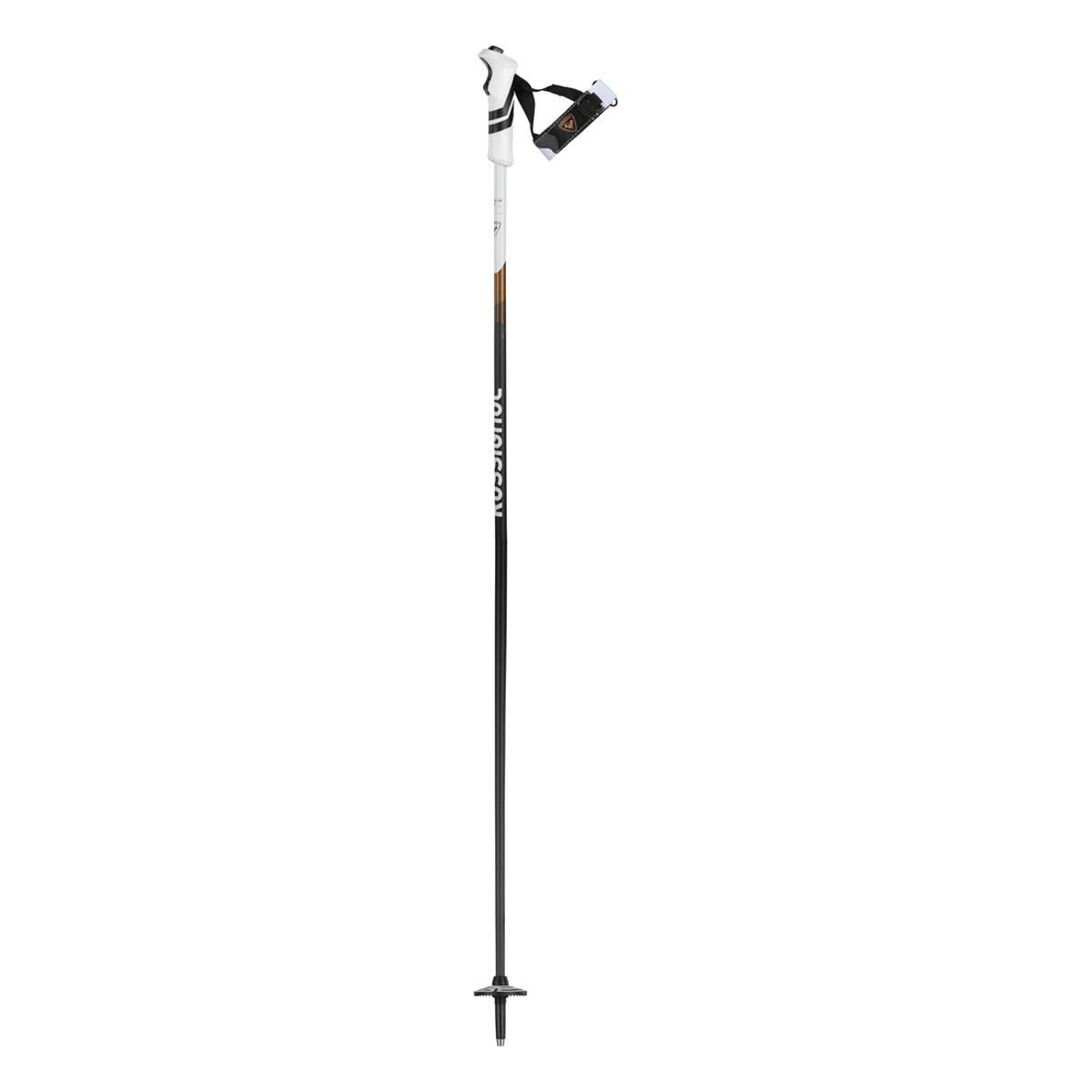 Rossignol Electra Premium Carbon R-Clip Ski Pole - Women's | Black/Gold