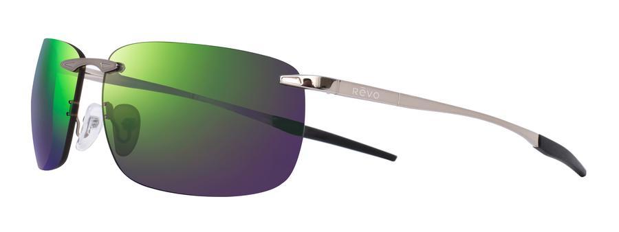 Revo Descend Z Sunglasses | Shiny Gunmetal and Evergreen