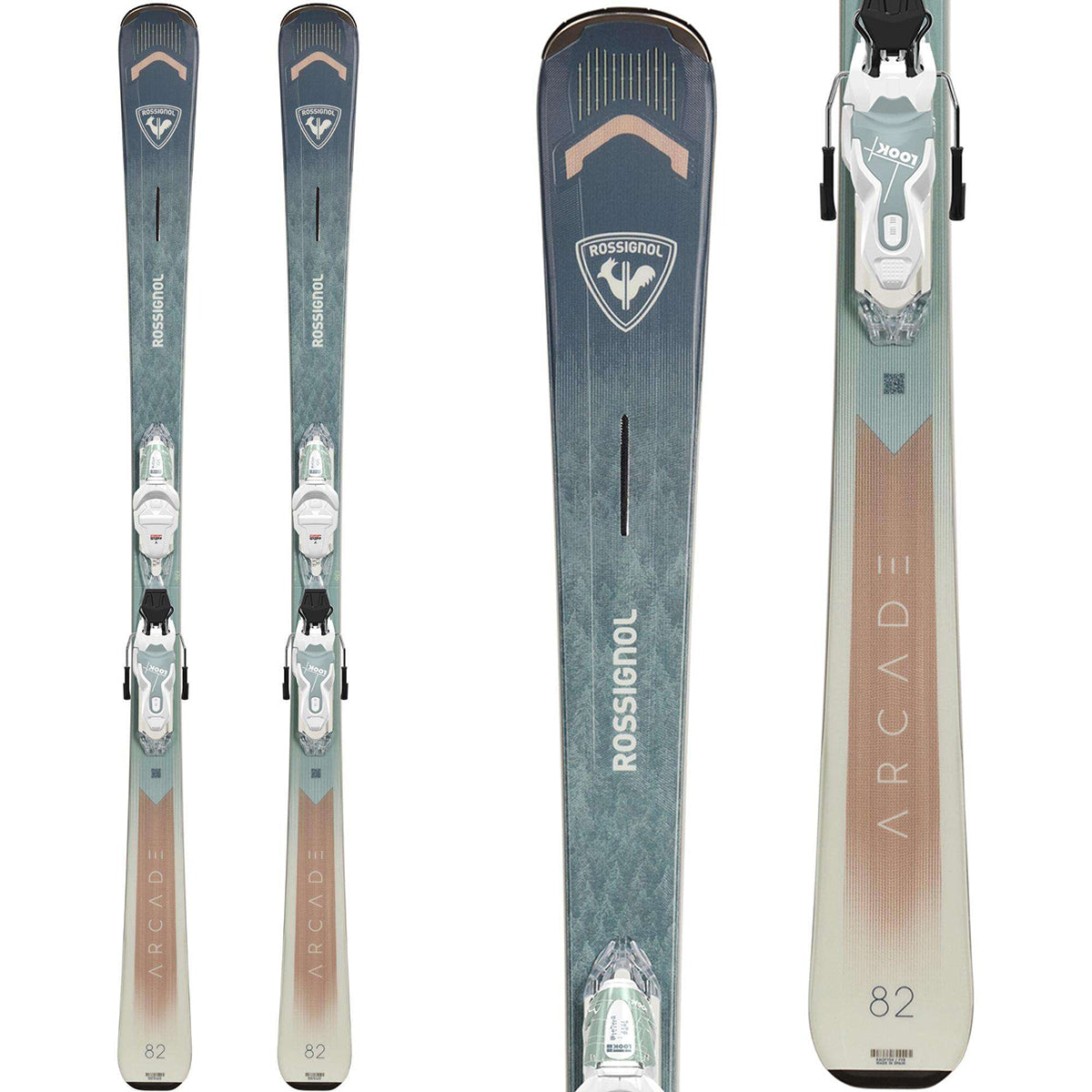 Rossignol Arcade W 82 Ski + Xpress 11 GW Binding - 2026 - Women's | One Color