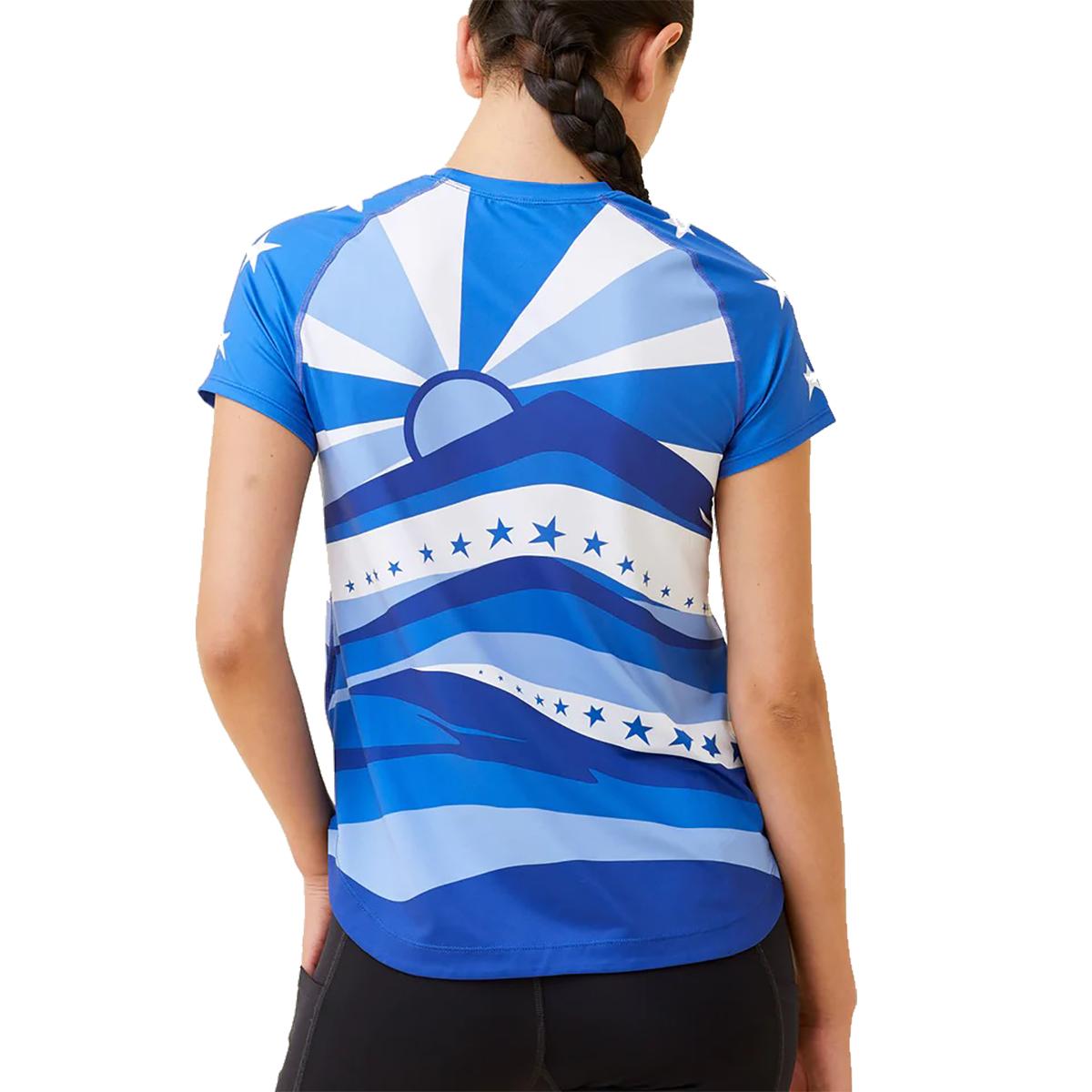 Krimson Klover Shortsleeve Sunshirt - Women's | Sunset Strong Blue