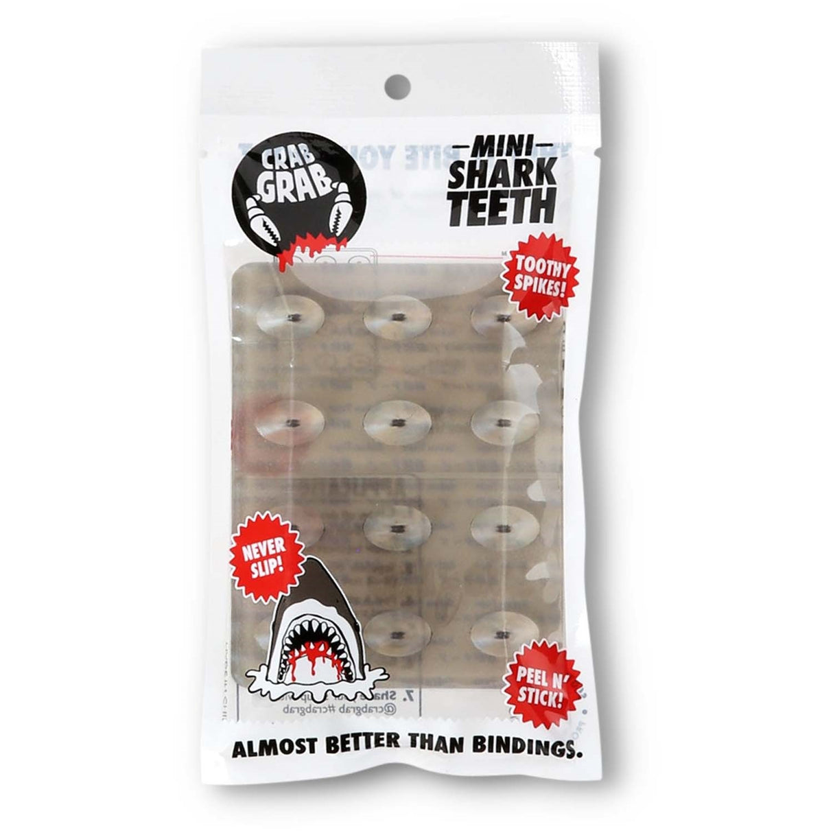 Crab Grab Mini Shark Teeth Stomp Pad | Smoke