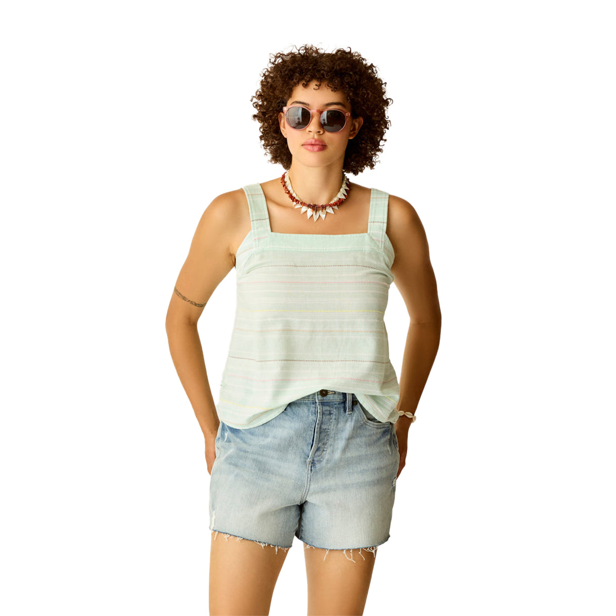 Carve Designs Liv Stitched Top - Women's | Surf Spray Texture