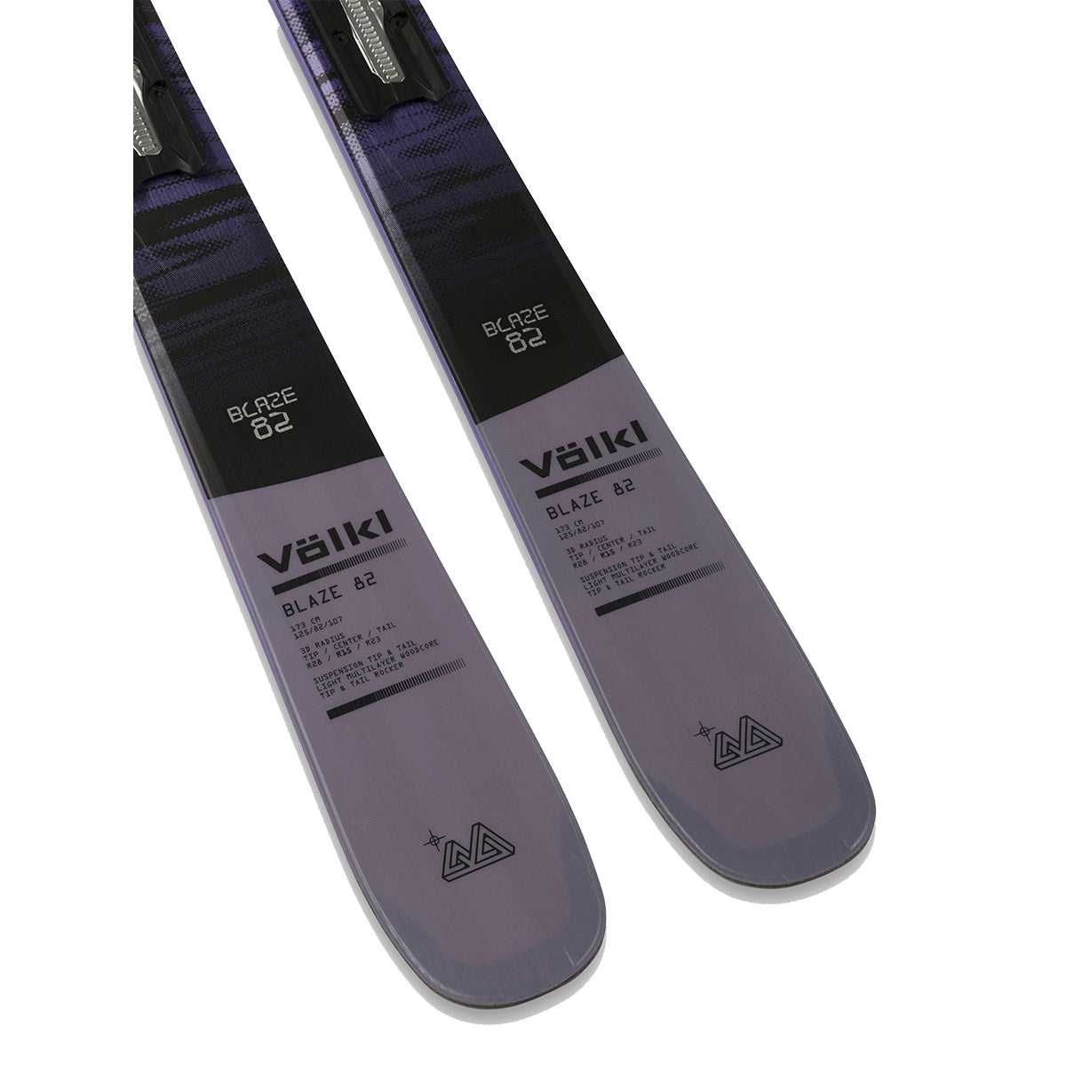 Volkl Blaze 82 Ski with vMotion 10 Binding - Women's | Purple