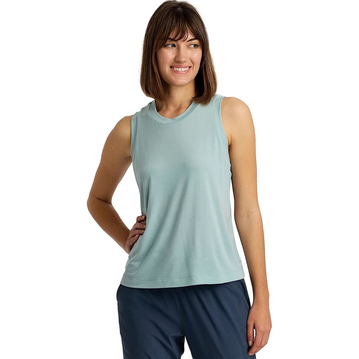 Free Fly Elevate Lightweight Tank Top - Women's | Ocean Mist