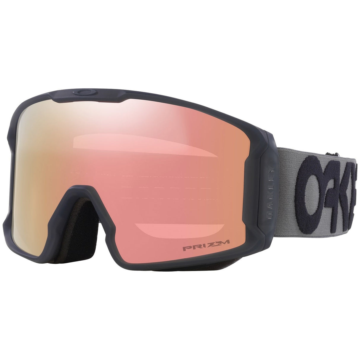 Oakley Line Miner L Prizm Goggles  | Matte B1B Forged Iron/Prizm Rose Gold